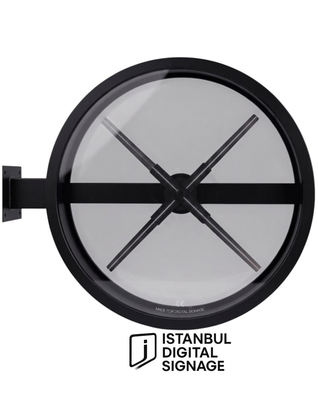 43cm Standart Çift Taraflı Holografik Tabela