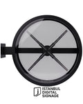 43cm Standart Çift Taraflı Holografik Tabela
